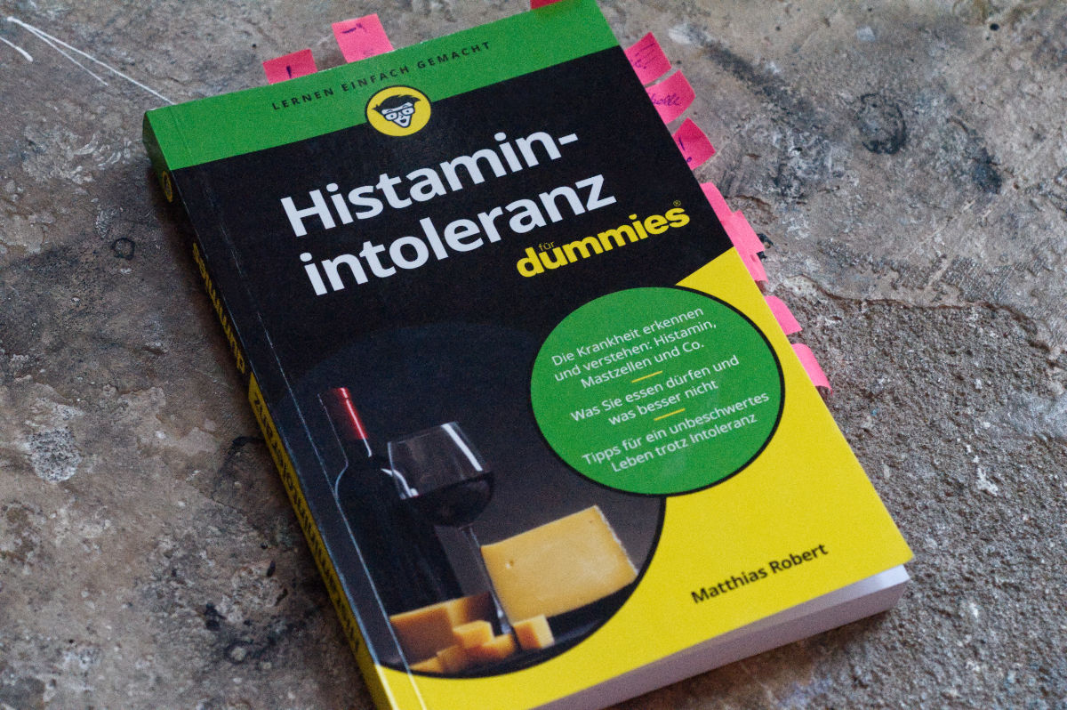 Cover des Buches Histaminintoleranz von Dr. Matthias Robert