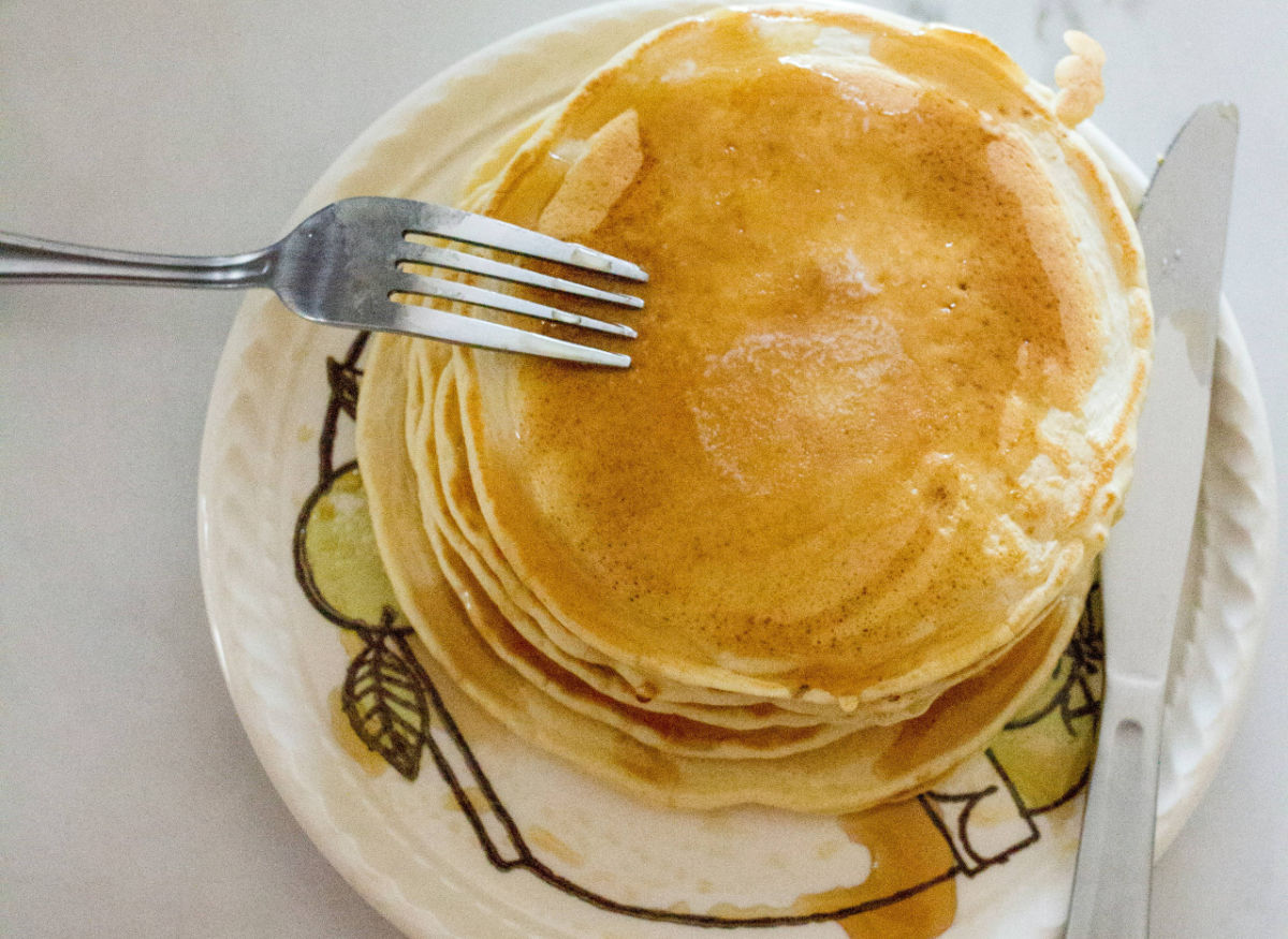 Pfannkuchen oder Crêpes auf Französisch
