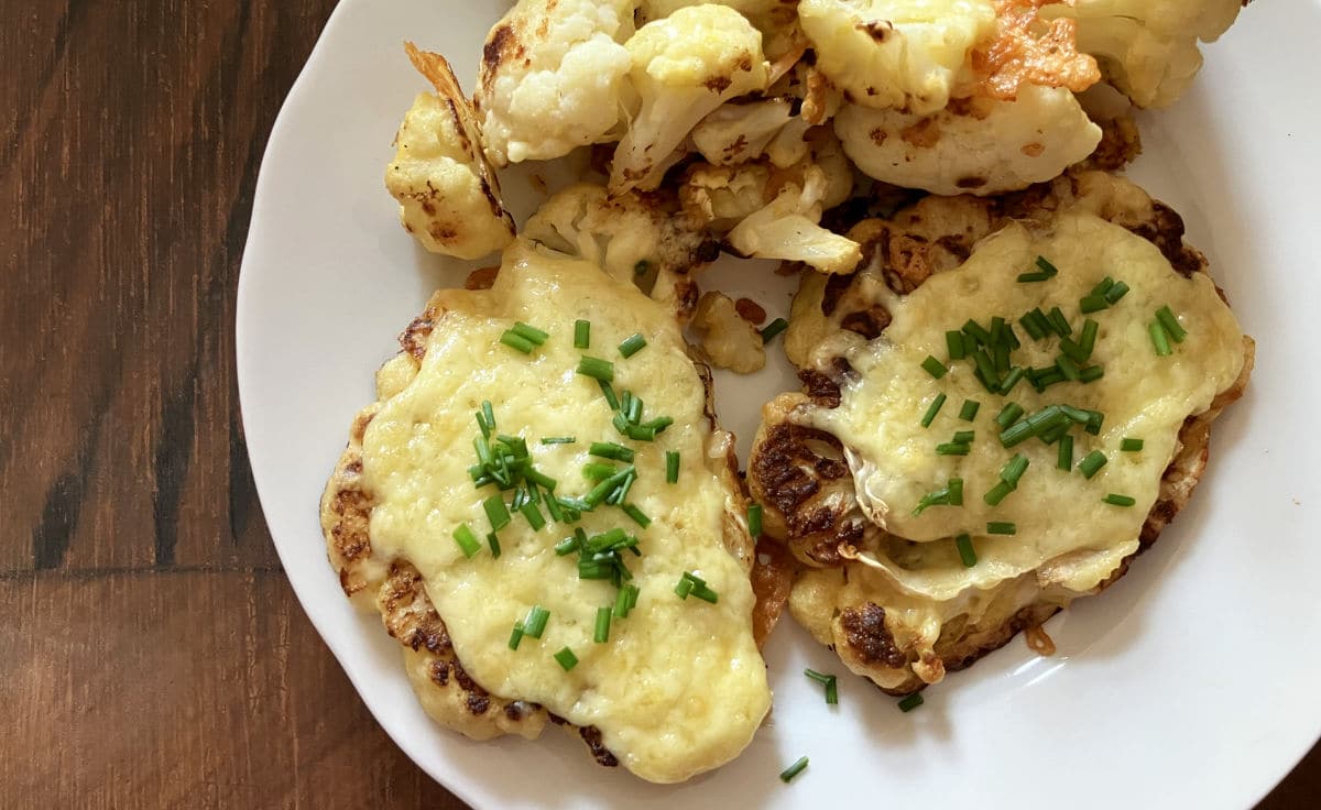 Überbackene Blumensteaks
