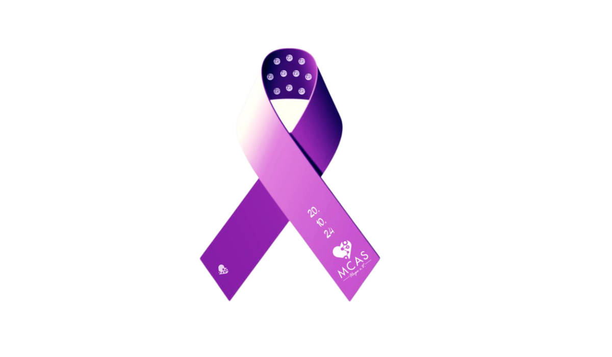 Schleife Mast Cell Disease Awareness Day 20.10.2024