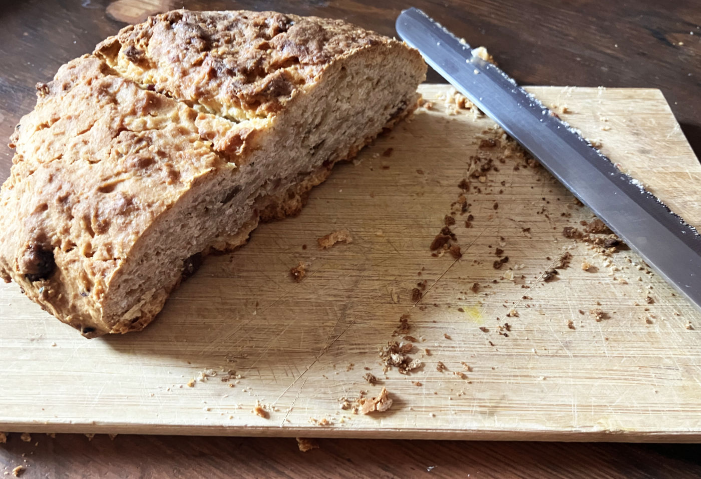 Angeschnitter Stollen
