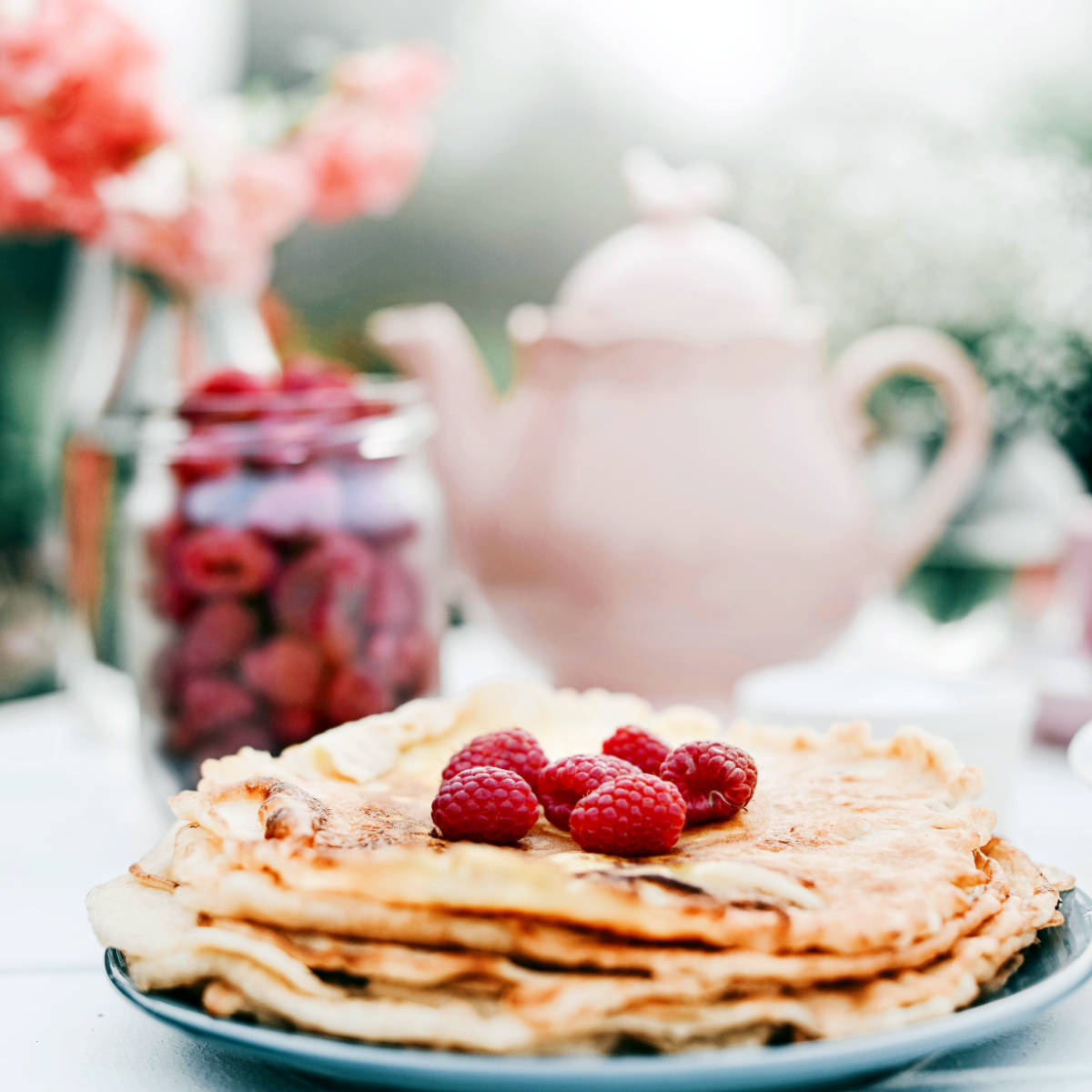 Kaffeekränzchen mit Crêpes