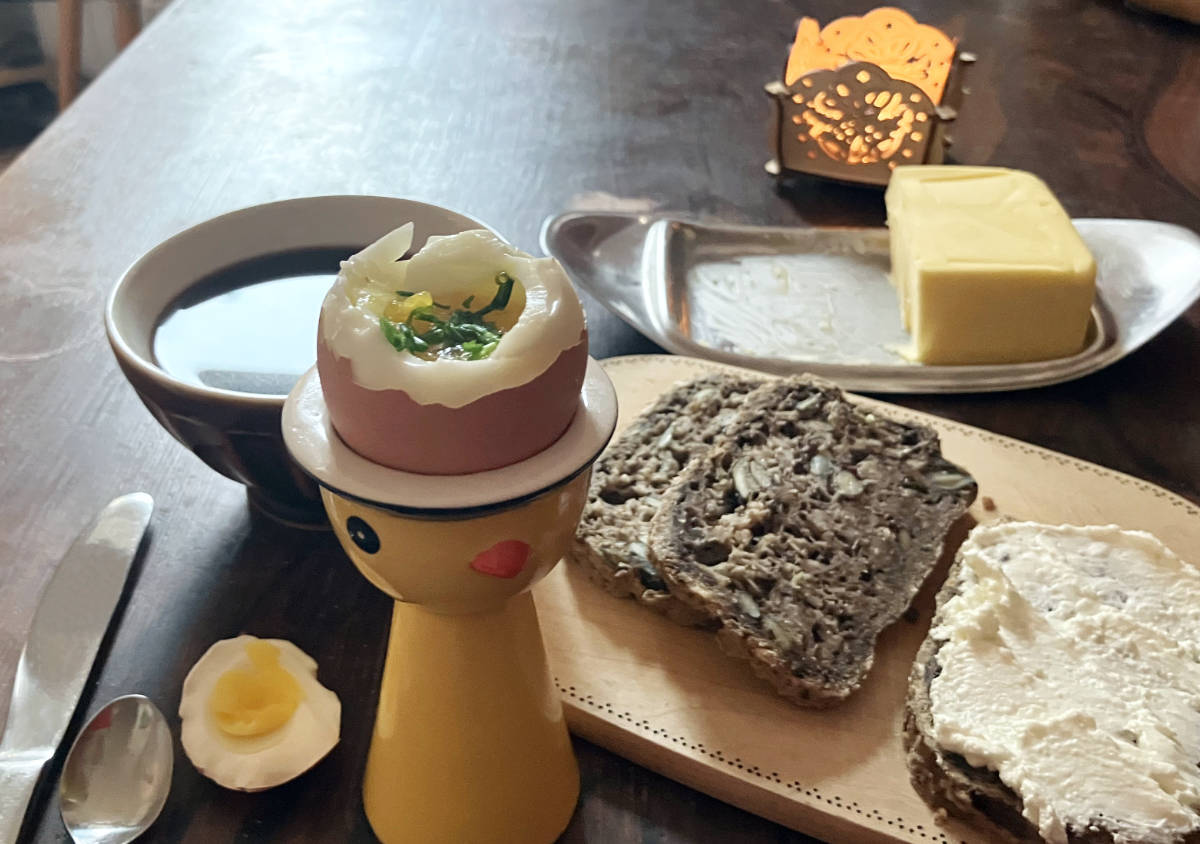 Frühstückstisch